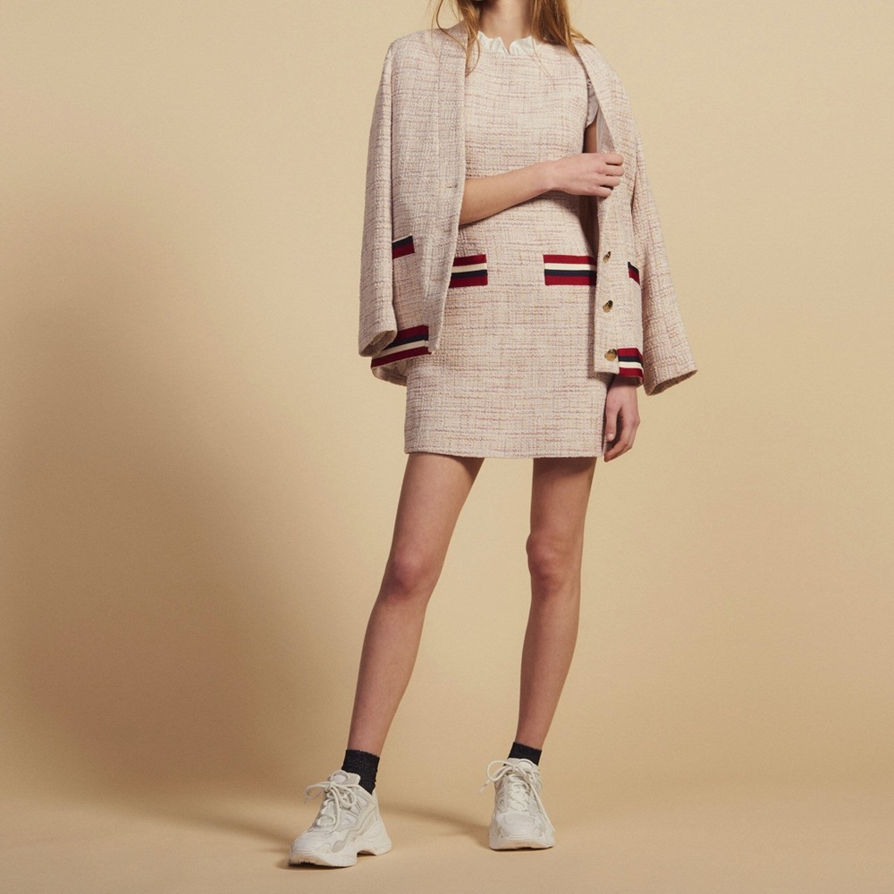 Sandro Tweed Dress